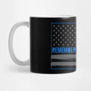 Remember Police Flag Mug